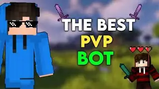 Minecraft PvP Practice World with Smart Bots Custom Kit PVP & Crystal PVP | THE BEST PVP BOT 😎