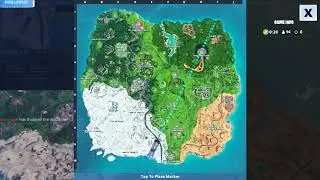 Fortnite Fortbyte Number 67 Location: Accesible by flying Retaliator Glider Southern Sky Platform