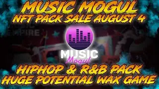 UNPACK HIPHOP / R&B PACK + GIVEAWAY | MUSIC MOGUL QUICK UPDATE | PLAY TO EARN | NEW NFT GAME