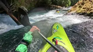 Low Water Kayaking on the Little White Salmon - 1.8'