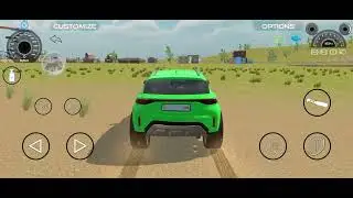 Maruti new green Suv 4x4 stunt drive