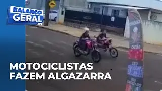 Grupo com mais de 80 motocicletas causa transtornos em Sarandi, Marialva e Paiçandu