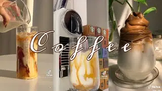 ASMR AESTHETIC COFFEE✨☕️🧋   TIKTOK COMPILATION🦄🦄