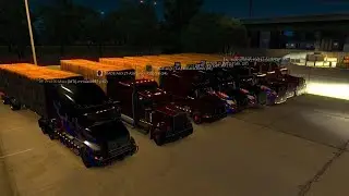 Открытый конвой в #ATS Redding(CA)-Gallup(NM) от #Mega_Trans