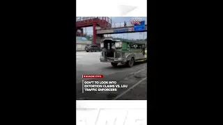 Gov't to look into extortion claims vs. LGU traffic enforcers | ANC #Shorts
