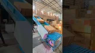 Streamline your warehouse operations with our Conveyors!🛠️⚙️ #materialhandlingsolutions #footwear