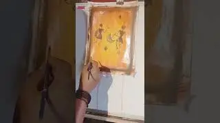 RSart studio artgallery|Indian traditional warli art painting|easy techniques|landscape and seascape