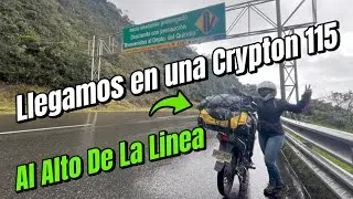 El paso Montañoso MAS RETADOR de Colombia, ¡¡EL ALTO DE LA LINEA!!
