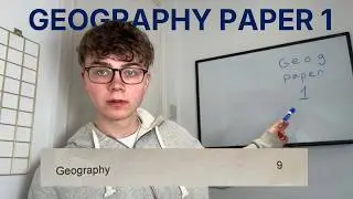 Watch This Video Before Geography Paper 1 (My BEST Advice)