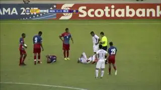 YELLOW CARD Nicaragua, Maykel MONTIEL No. 18 | @FENIFUT #Belize #CCA2017