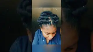 African threading hair