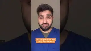 Doctor explains what can cause hair loss