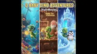 The Magical Journeys of Baby Dino! 🦖 (3 Stories in 1 Movie)