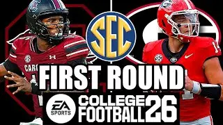 South Carolina at Georgia - SEC Tournament First Round (CFB 26)