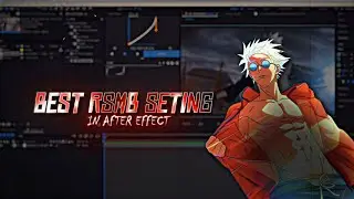 SMOOTH RSMB TUTORIAL IN AFTER EFFECT 