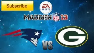 Madden 13: New England Patriots vs. Green Bay Packers Online Game [HD]