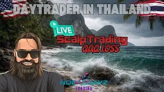🇺🇸Daytrader In Thailand 🇹🇭 QQQ Breakout LOSS | 0DTE Options Scalp Trading