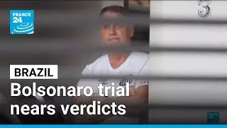 Bolsonaro trial at Brazil's Supreme Court nears verdicts &bull; FRANCE 24 English