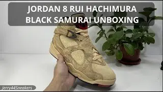 [Unboxing] Jordan 8 Retro SE Rui Hachimura Black Samurai