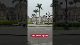 Lima main square #lima #mainsquare #colonialism #architecture #peru #peruvian #f&uuml;rdich #foryou