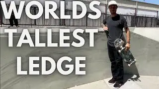 Skaters vs Worlds Tallest Ledge @ZachDoelling