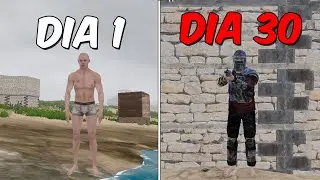 Sobreviv&iacute; 30 D&iacute;as en Oxide: Survival Island en SOLITARIO 😱 