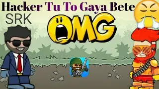 HACKER DEFEATED BY SRK || I Defeated Hacker with Shah Rukh Khan in Mini Militia DA2.