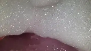 Lush  pop in  the  bath bubble bar and my house guest from hell