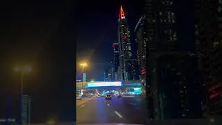 Dubai sheikh zayed road #dubailfe #travel #dubaivenues #automobile #dubaiblog #sheikhzayedroad