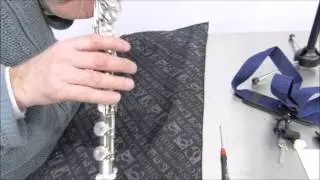 vertical flute support