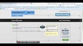 How To Use Screencast-o-matic.com to help me help you