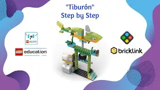 LEGO WEDO 2.0 ⚙️ TIBURÓN | SHARK WeDo 2.0 | TUTORIAL ✔️ (45300)
