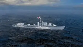 Loyal Tier 8 🇬🇧 premium destroyer gameplay - World of Warships Blitz