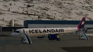 XP12 | Toliss A321-271N Nuuk Airport Landing