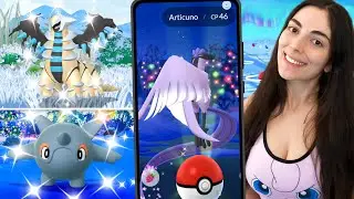 Shiny Hunting Cetoddle and Costume Wooloo! (Pok&eacute;mon GO Holiday: Part 2)
