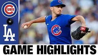Cubs vs. Dodgers Game Highlights (6/24/21) | MLB Highlights