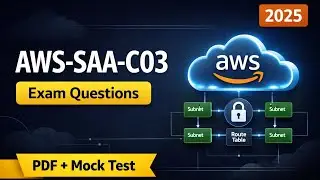 AWS-SAA-C03 VPC & Networking Exam Questions 2025 | Practice Set Part-2 + PDF & Mock Test