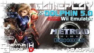 Metroid Prime 2: Echoes - Dolphin 5.0 | Wii Emulator Gameplay | HD.1080p 60ᶠᵖˢ