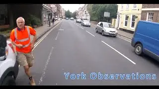 Silent observations in York City Centre! Cycling around