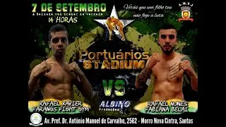 PORTUÁRIOS STADIUM - Rafael Nunes (Fabiana Belai) x  Rafael Xavier (Farangs) 70 kg