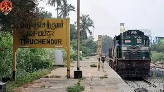 TIRUCHENDUR- TIRUNELVELI ELECTRIFICATION | திருநெல்வேலி ஶ்ரீவை ஆழ்வார் நாசரேத் திருச்செந்தூர்