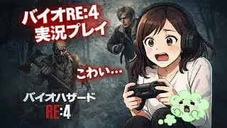 【バイオハザード RE:4】ホラー苦手な女がバイオ4やるってよ。⑥ #バイオハザードre4 #ゲーム配信 #ゲーム実況 #舞台女優