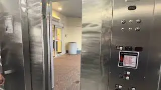 Worn Out Schindler 300A MT Hydraulic Elevator @ Universal Studios City Walk in Orlando, FL