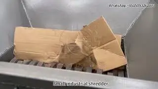 Compact Industrial Shredder &ndash; Powerful Waste Reduction for Small-Scale Recycling!