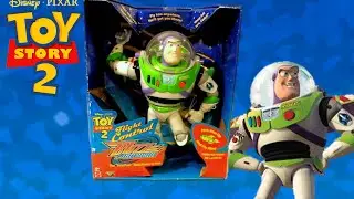 Toy Story 2 1999 Buzz Lightyear Flight Control Toy Review