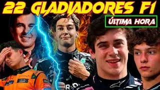 LA F1 DE 2026 ANUNCIA SUS 22 GLADIADORES, LUCES, SOMBRAS Y PRESIONES, NORRIS, COLAPINTO, KIMI, CHECO