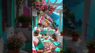 Need a mental vacation? Escape to this dreamy Mediterranean caf&eacute; 🌊