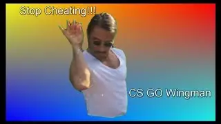 CS:GO Wingman auf cobblestone gegen Cheater.
