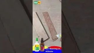 Best wood to wood pasting glue kit in India. #combokit #polyfix #woodglue #woodworking