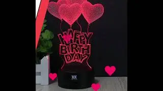Personalized 3D Illusion Lamp